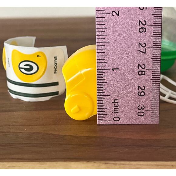 Vintage NFL Mini Gumball Vending Machine Plastic Football GB Packers Helmet - Picture 7 of 9